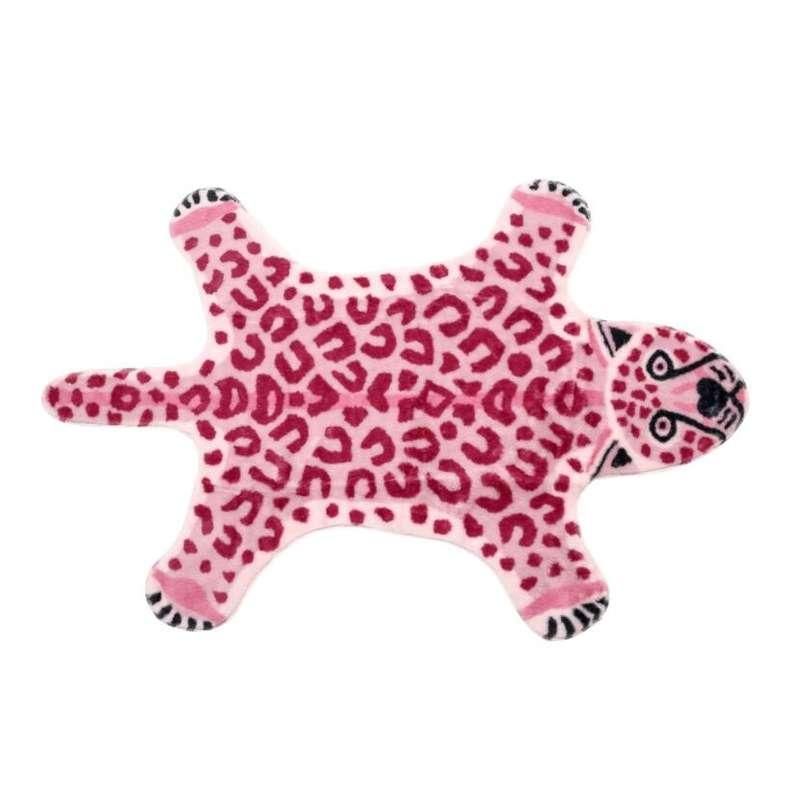 Pink imitation leopard pattern Rug faux skin leather NonSlip Antiskid Mat washable Animal print Carpet for living room bedroom Pink imitation leopard pattern Rug faux skin leather NonSlip Antiskid Mat washable Animal print Carpet for living room bedroom