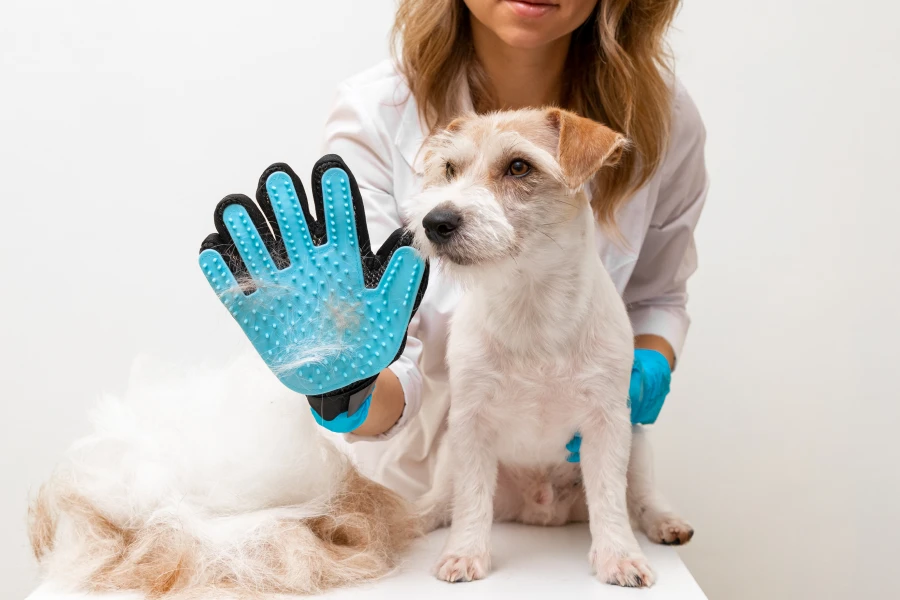 Cat Deshedding Tool Glove